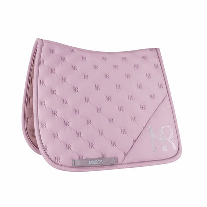 Mrs Ros Dressage Saddle Pad - Blush Noir (Pink)