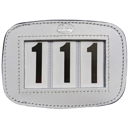 Hamag Leather Saddlecloth Number Holders (Pair)