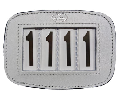 Hamag Leather Saddlecloth Number Holders (Pair)