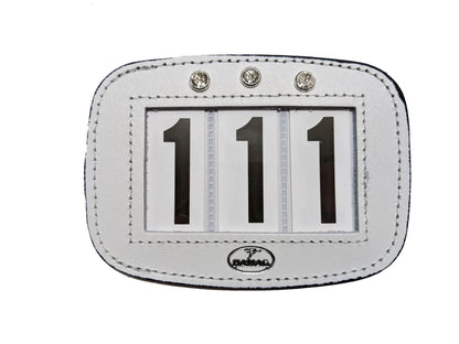 Hamag Leather Saddlecloth Number Holders (Pair)