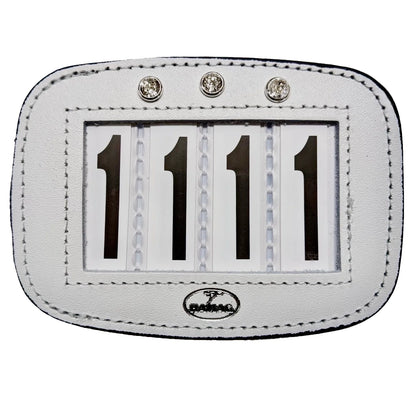 Hamag Leather Saddlecloth Number Holders (Pair)