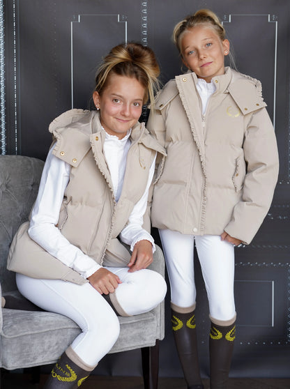 Joline Winter Coat/Body Warmer - Beige - Ladies