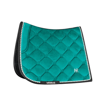 Mrs Ros Charmer Dressage Saddle Pad - Deep Lake