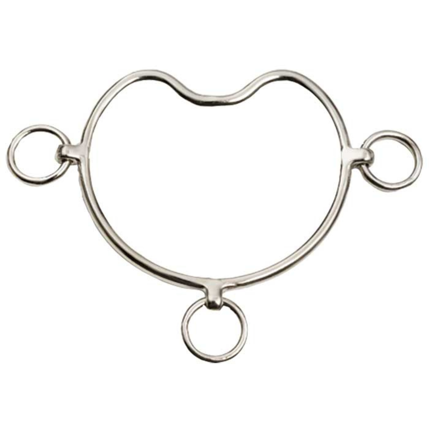 Zilco Curve Mouth Anti-Rearing Bit SS