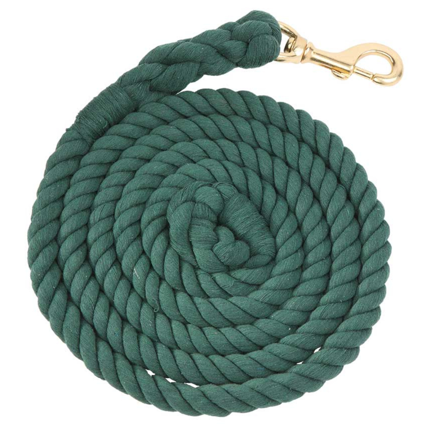 Zilco Cotton Lead Rope - Brass Snap