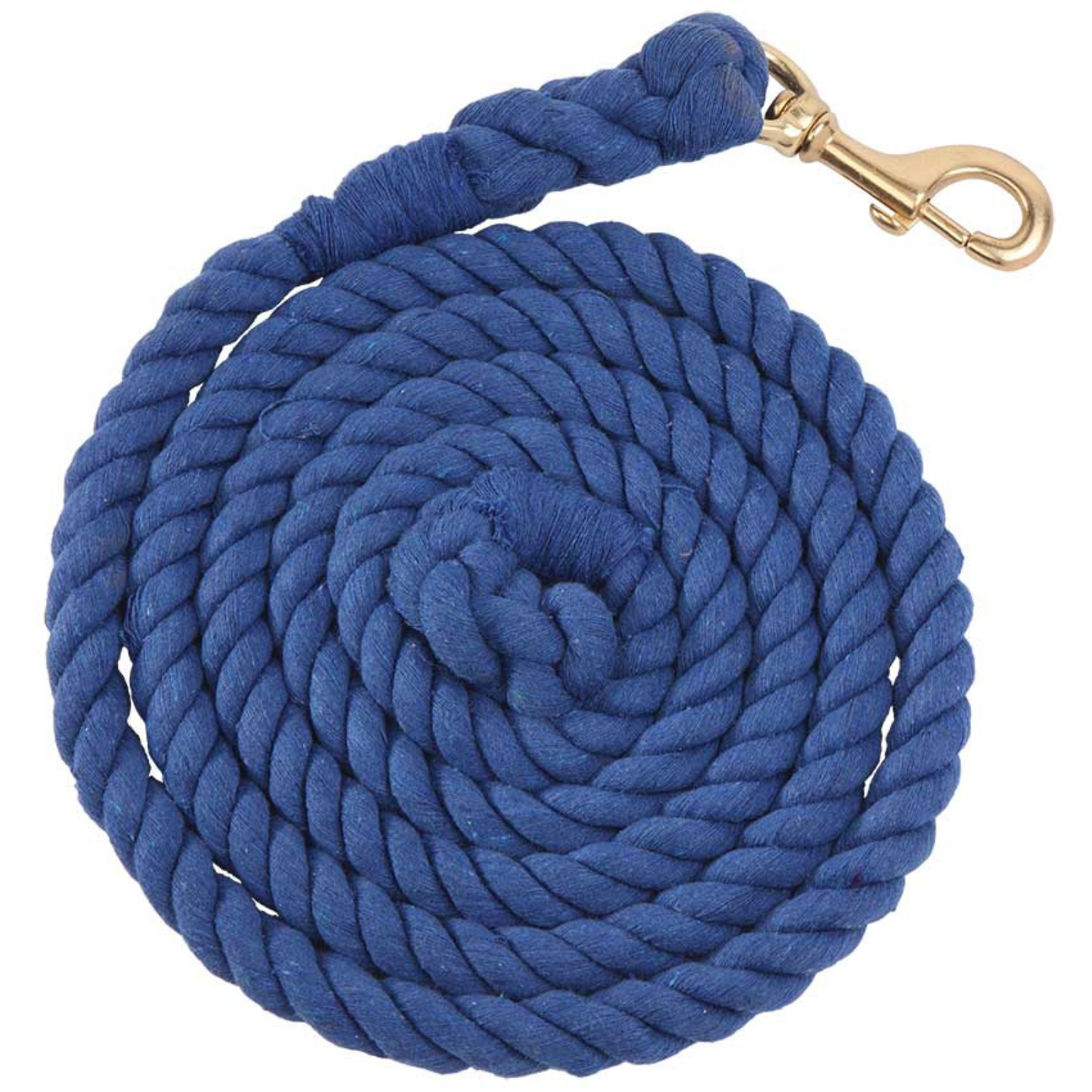 Zilco Cotton Lead Rope - Brass Snap