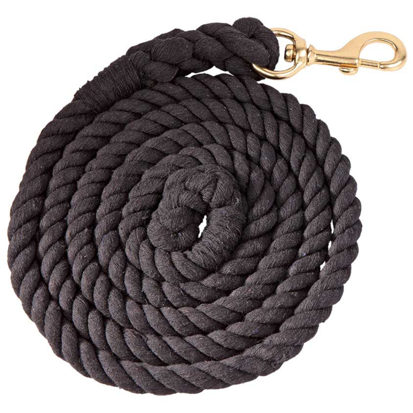 Zilco Cotton Lead Rope - Brass Snap