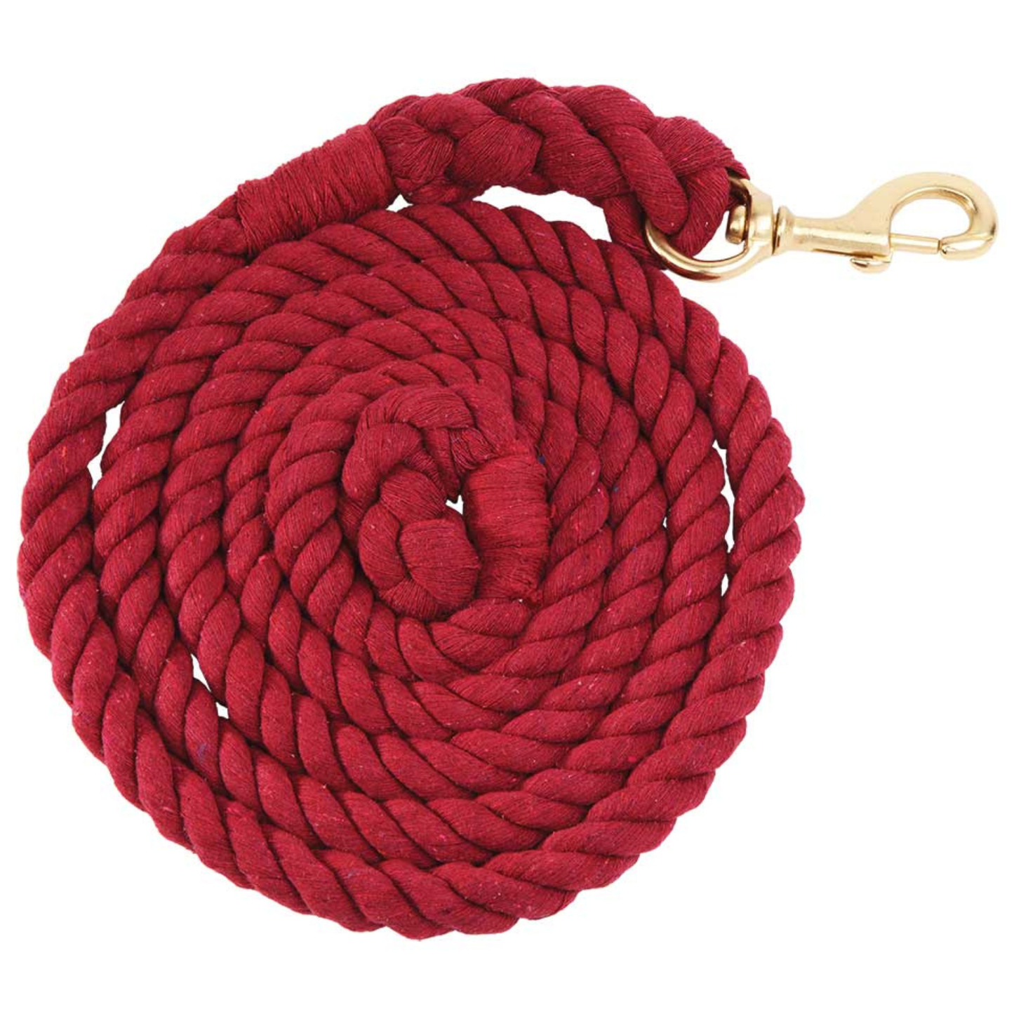 Zilco Cotton Lead Rope - Brass Snap