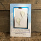 Carol Young Silver Angel Wings Post Back Earrings - On Card