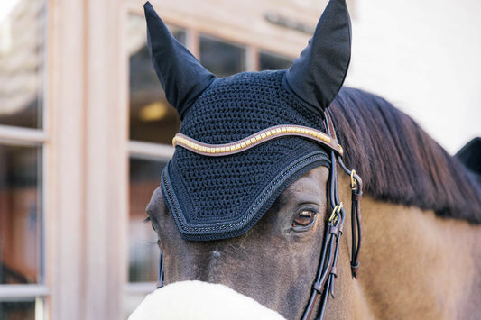 Kentucky Fly Veil Wellington with Metal Chain - Soundless