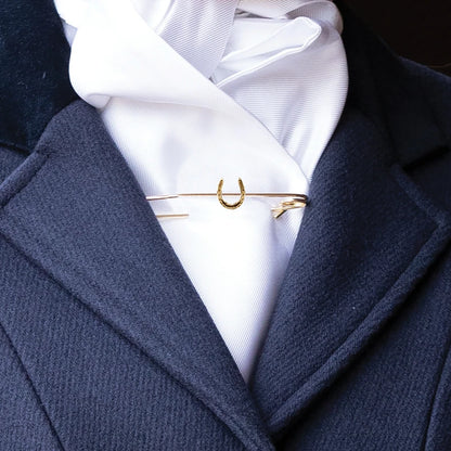 Equetech Traditional Horseshoe Stock Pin