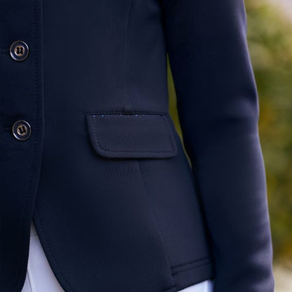 Imperial Riding Kids Competition Jacket IRHBasic Glam - Navy and Black