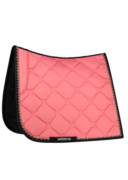 Mrs Ros Charmer Dressage Saddle Pad - Coral
