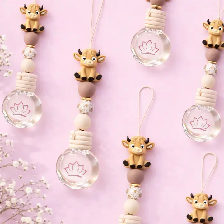 Lys Coccinelle Fragrances - Cow Car Diffuser with Refill - Lychee & Guava Sorbet