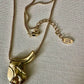 Carol Young Silver English Saddle Necklace