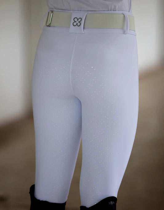 GiddyUp Girls White Best Presented Jodhpurs