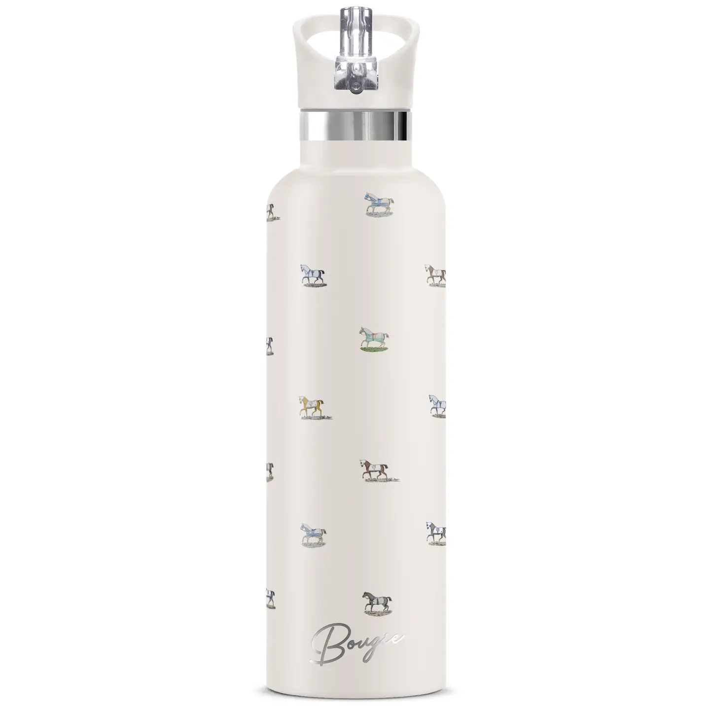 My Bougie Bottle - Veredus II Horse Motif Insulated 25oz Water Bottle