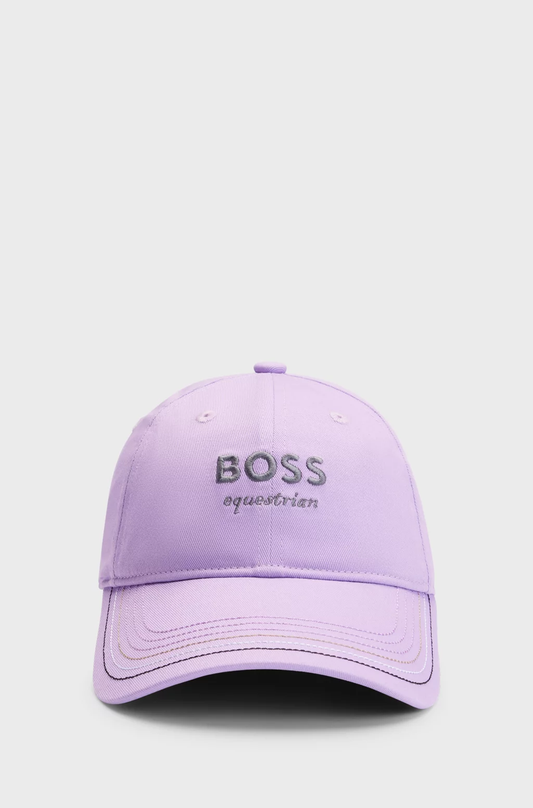 Boss Equestrian Embroidered Logo Cap