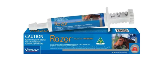 Virbac Razor Equine Wormer - 30ml