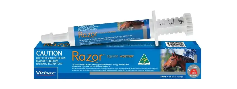 Virbac Razor Equine Wormer - 30ml