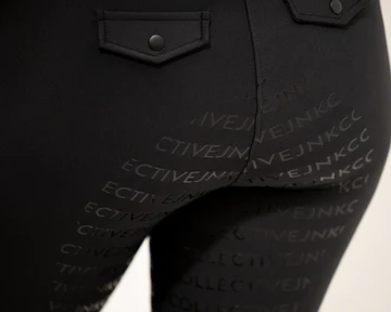 JnK Classic Hybrid Tights - Black - Size XS & S Only
