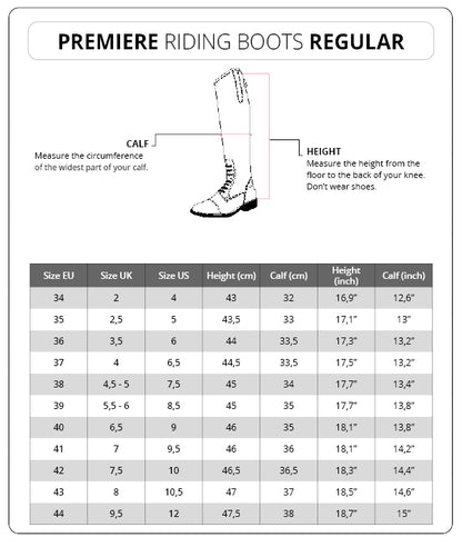 BR Premiere Tall Riding Boot Taminiau - Normal Shaft