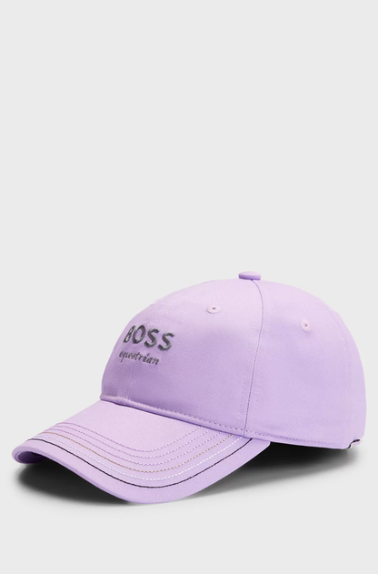 Boss Equestrian Embroidered Logo Cap