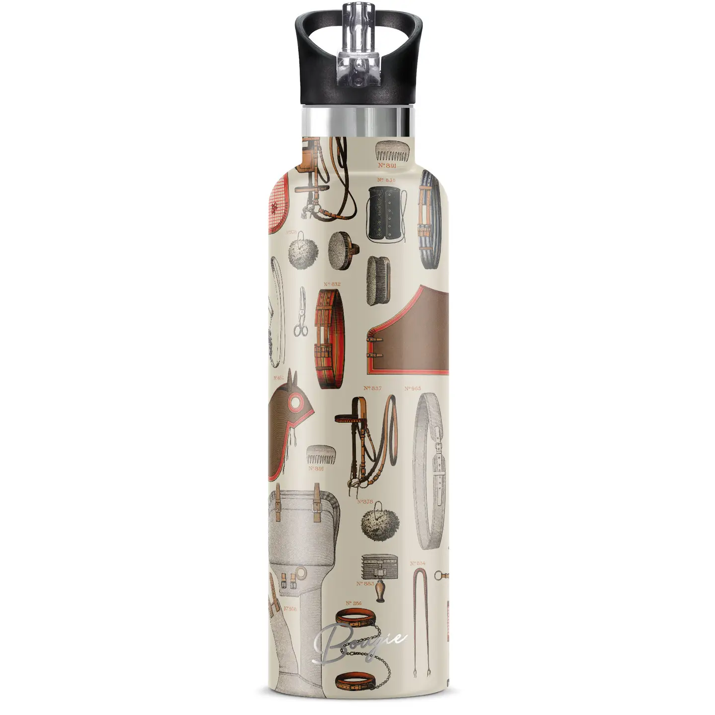 My Bougie Bottle - Bits & Bridles Equestrian 25oz Insulated Bottle