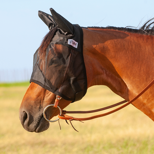 Cashel Quiet Ride Fly Mask With Ears