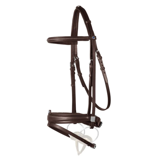 Stubben Leitrim Snaffle Bridle Slide & Lock