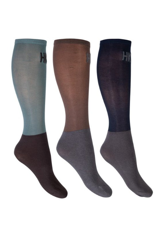 HKM Socks - Microcotton Colour - Set of 3