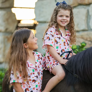 Ippico Equestrian - Girls Gallops and Garlands Pyjamas