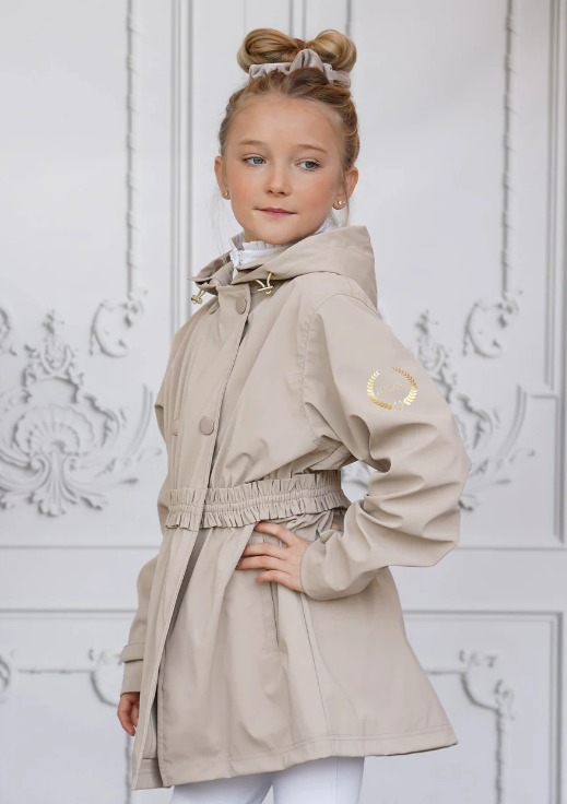 Joline Charlotte Rain Jacket - Beige