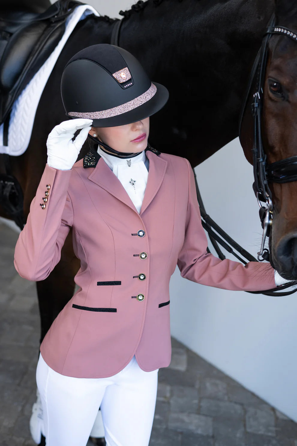 JuulC Show Jacket - Blush Rose