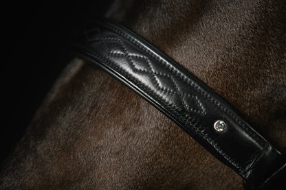 Mrs Ros Leather Halter Diamond Deluxe Movie Star