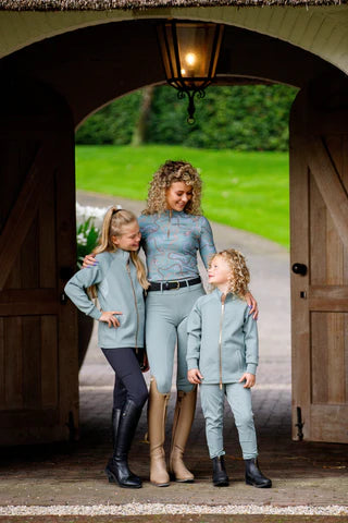 Mrs Ros LS Lavender Fields Training Top - Chain