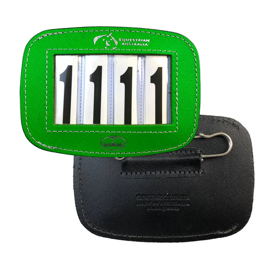 Hamag EA Stallion Leather Saddlecloth Number Holders (Pair)