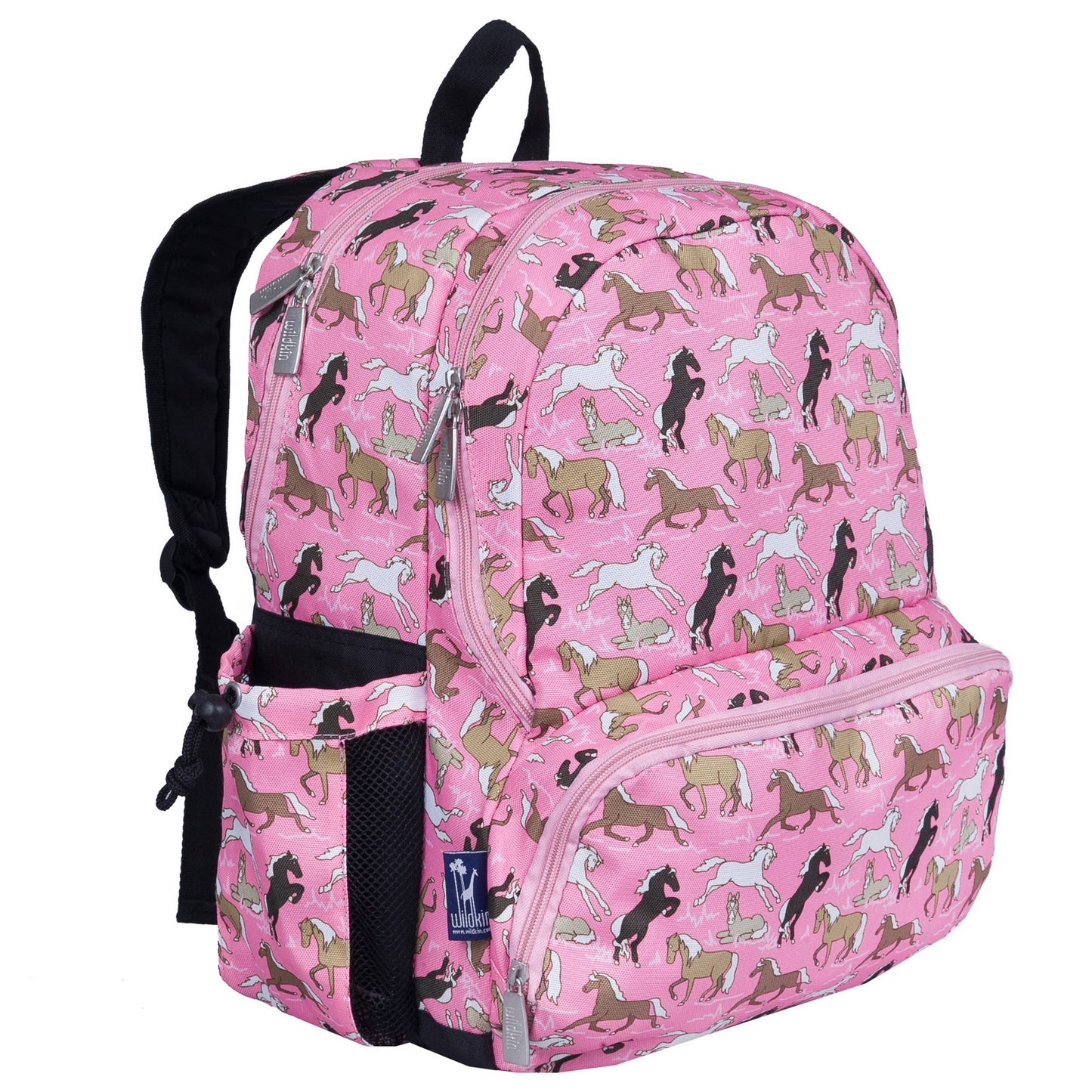 Wildkin - Horses in Pink 17 Inch Backpack