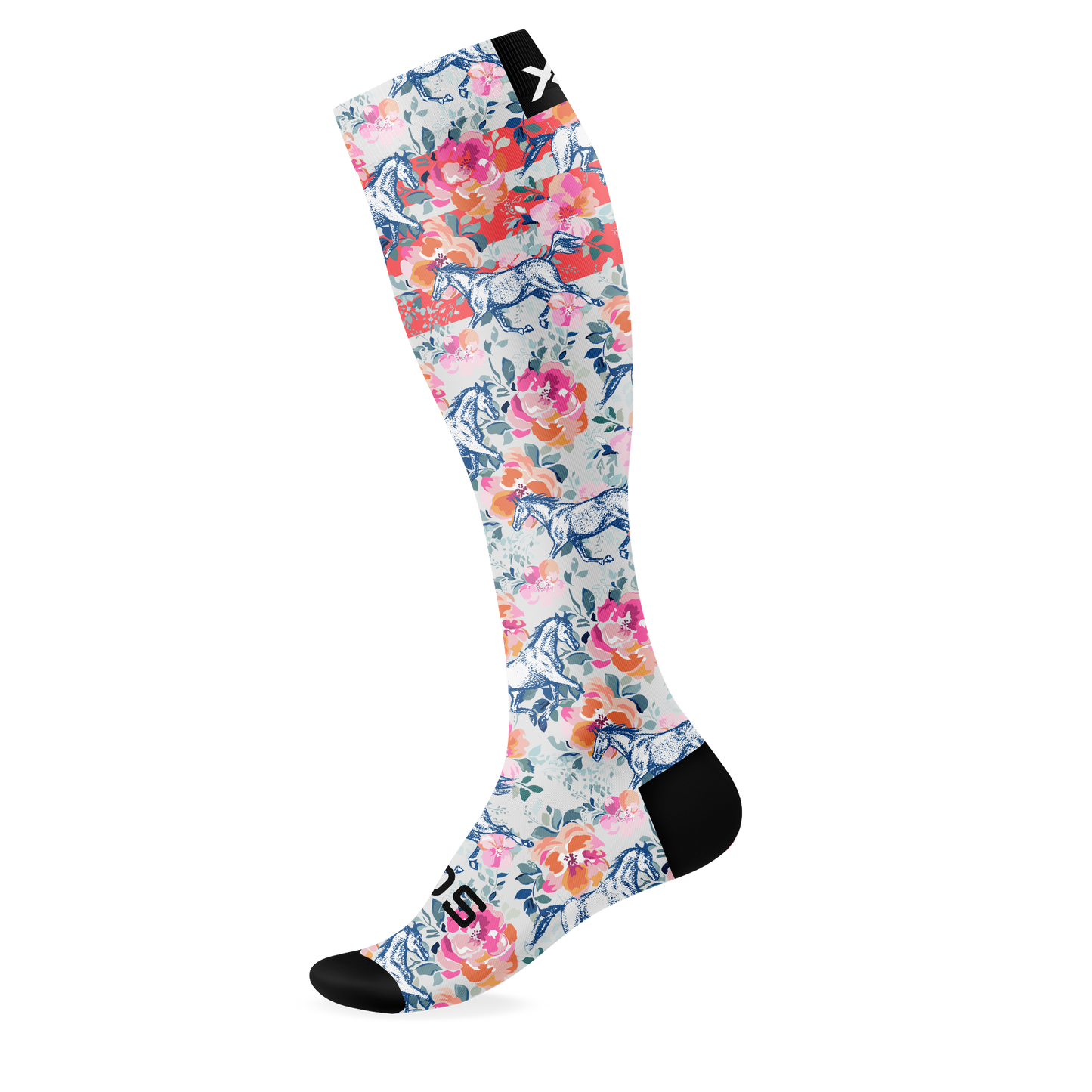 Sox Footwear - Horses Knee High Socks