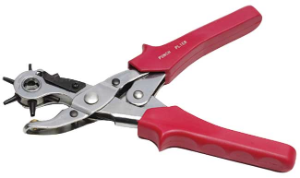 Revolving Leather Punch - Plier Action