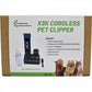 X3K Cordless Pet Clipper