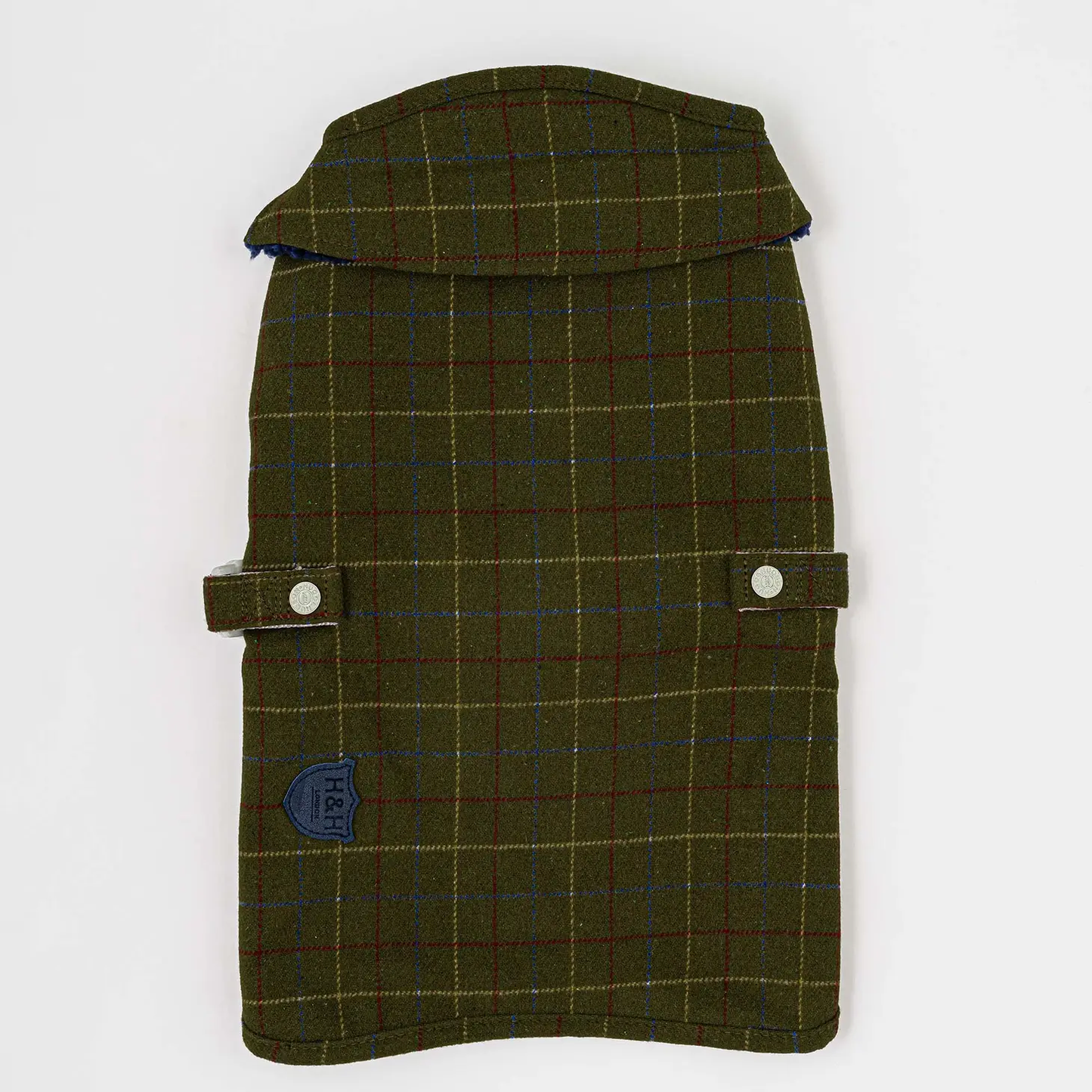 Hugo & Hudson - Checked Tweed Dog Coat