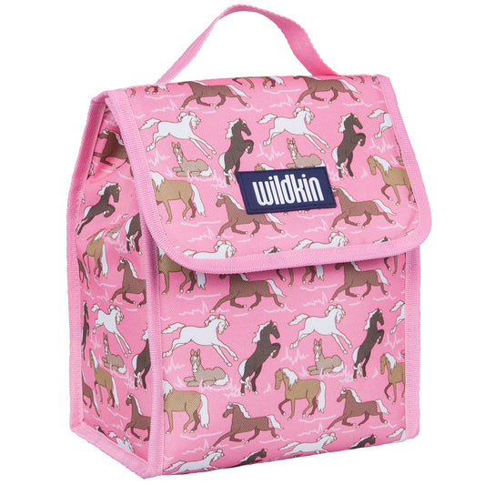 Wildkin - Horses in Pink Lunch Bag