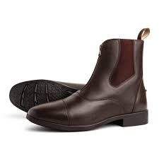 Cavalier Short Zip Boot - EU37 (6) Brown Only