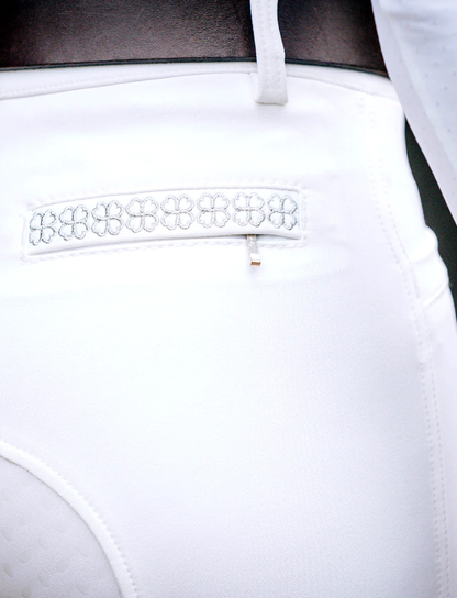 Beyond the Bit Ciara Competition Breech - White