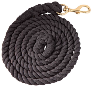Zilco Cotton Lead Rope - Brass Snap