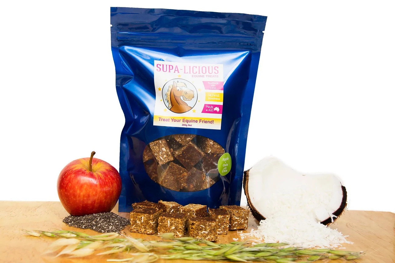 Supa-Licious Treats Apple and Oats with Chia