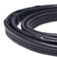 Flexible Fit Padded Leather Reins 6/8 Billet