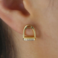 Equipage - English Equestrian Stirrup Iron Earrings