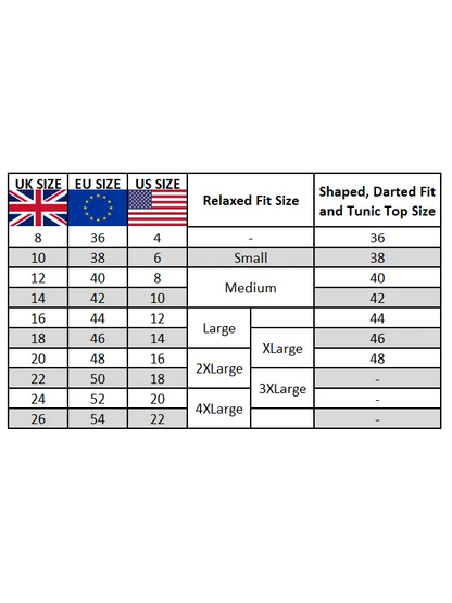 Grenouille Ladies White Shirt with Peacock Print Accents - Ladies Size L Only (please refer to size chart)